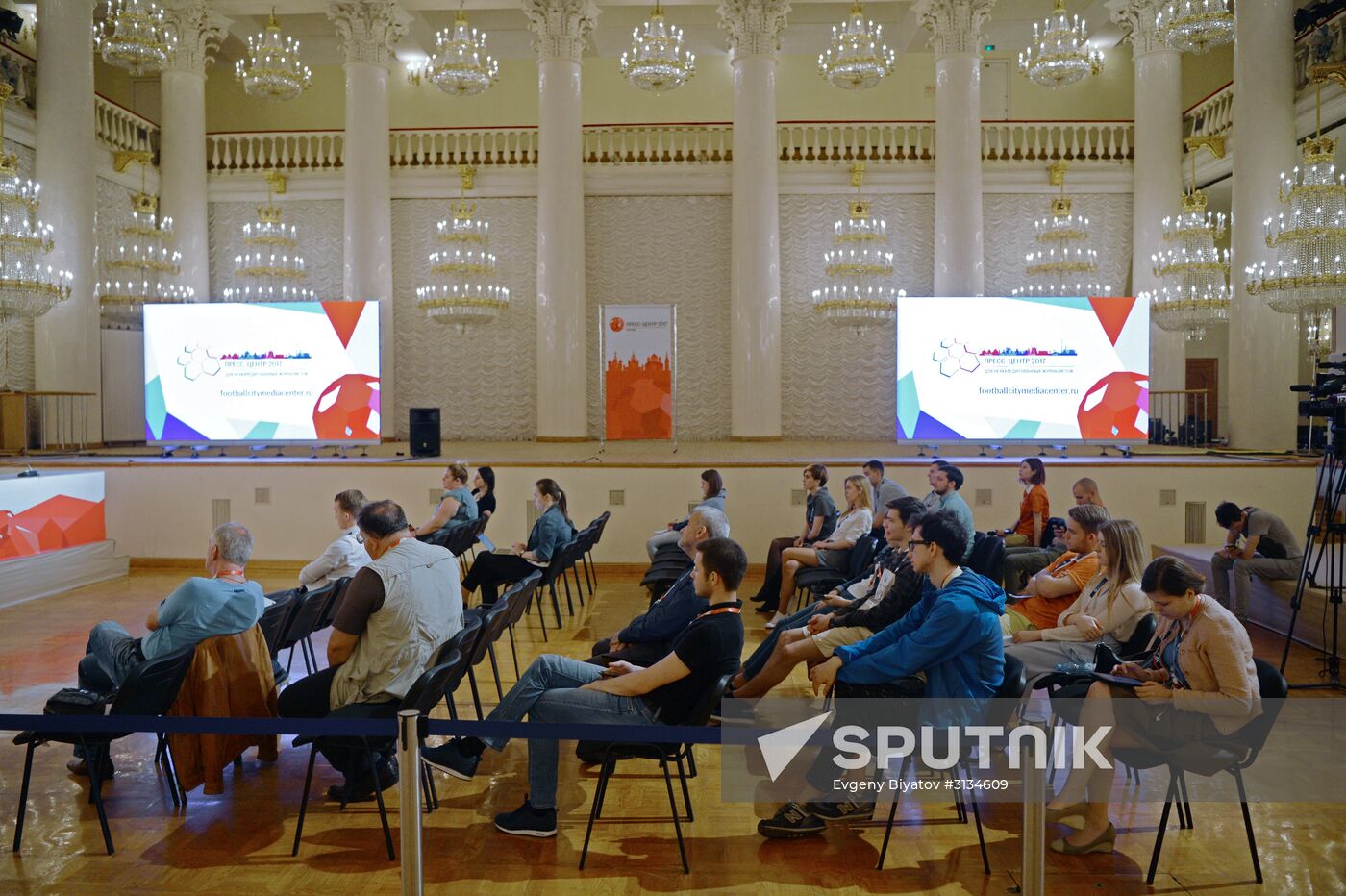 Press center events for non-accredited journalists covering the 2017 FIFA Confederations Cup