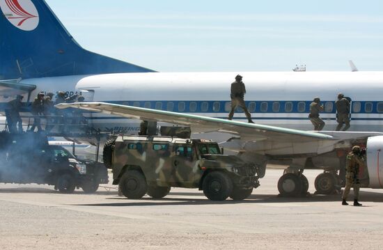Belarusian security service exercise