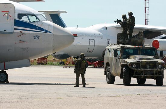 Belarusian security service exercise
