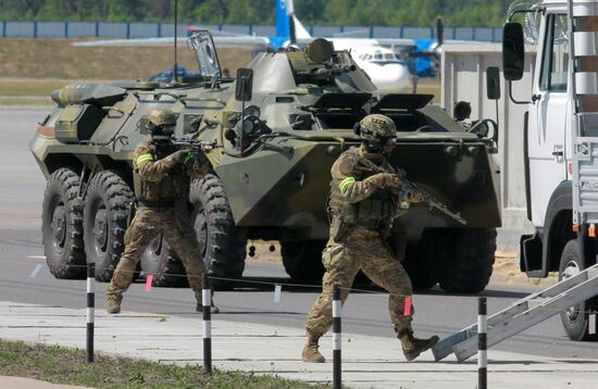 Belarusian security service exercise