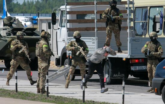 Belarusian security service exercise