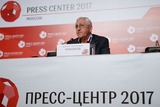 Press center events for non-accredited journalists covering the 2017 FIFA Confederations Cup