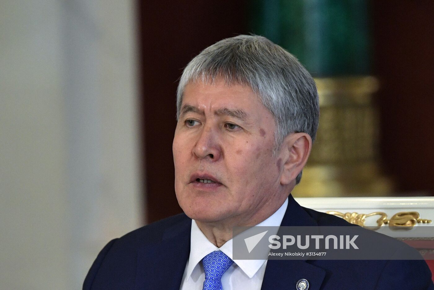 Vladimir Putin holds talks with President of Kyrgyzstan Almazbek Atambayev