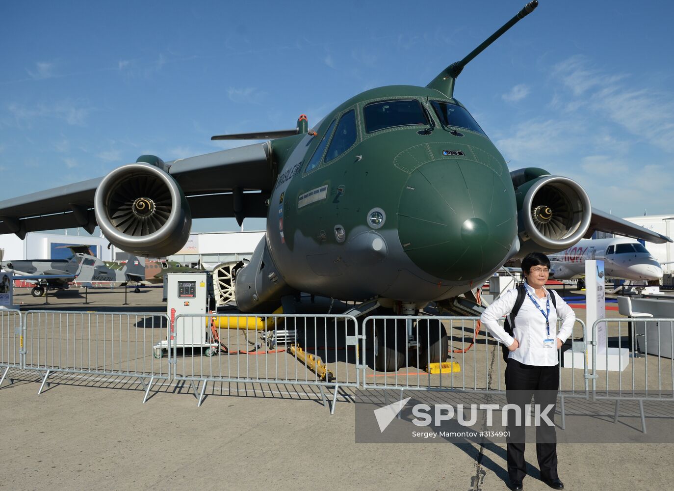 2017 International Paris Air Show at Paris-Le Bourget Airport