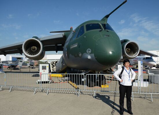 2017 International Paris Air Show at Paris-Le Bourget Airport