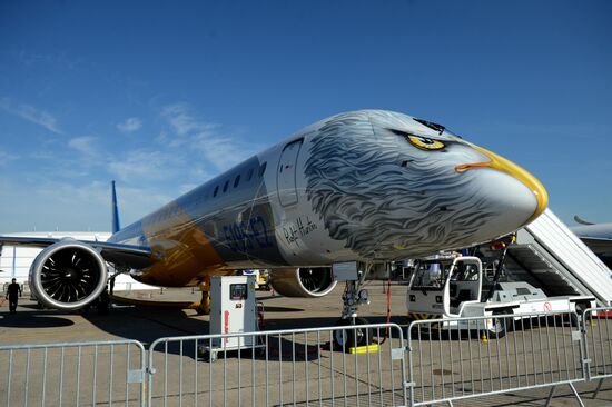 2017 International Paris Air Show at Paris-Le Bourget Airport