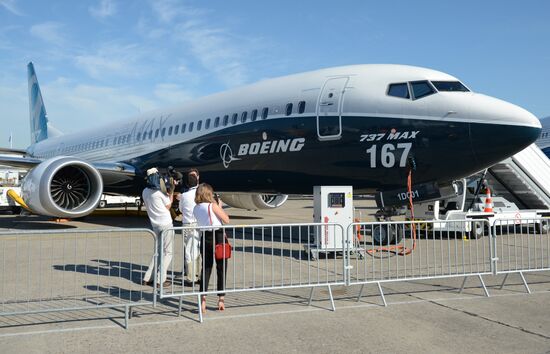 2017 International Paris Air Show at Paris-Le Bourget Airport