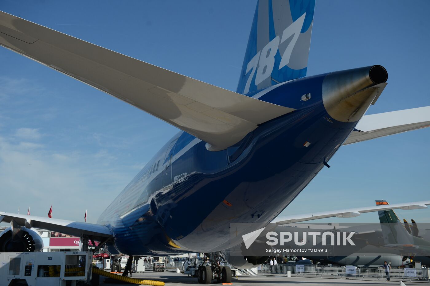 2017 International Paris Air Show at Paris-Le Bourget Airport