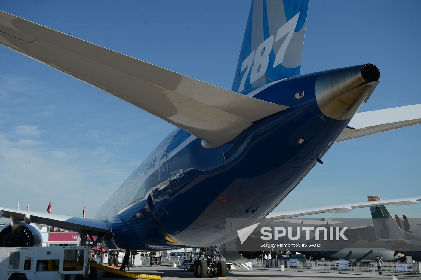 2017 International Paris Air Show at Paris-Le Bourget Airport