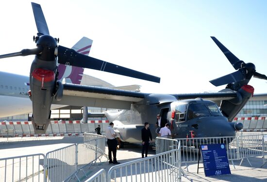 2017 International Paris Air Show at Paris-Le Bourget Airport