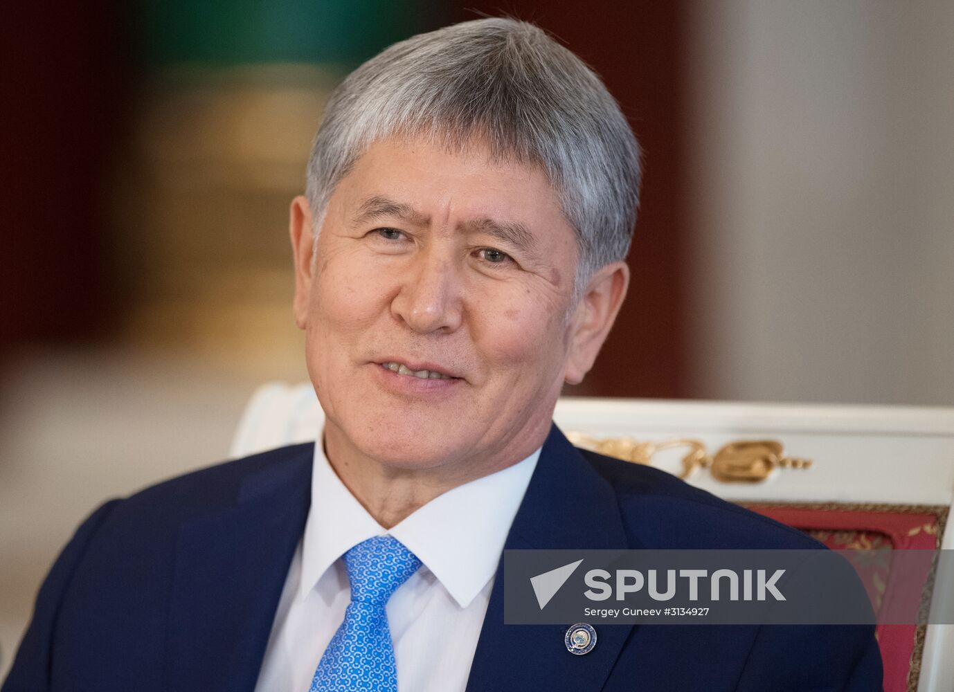 Vladimir Putin holds talks with President of Kyrgyzstan Almazbek Atambayev