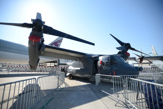 2017 International Paris Air Show at Paris-Le Bourget Airport