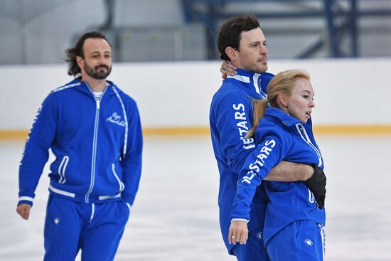 Rehearsal of Ilya Averbukh's figure skating show "Romeo and Juliet"