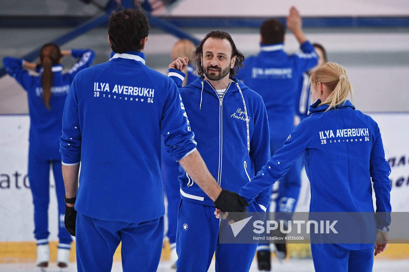 Rehearsal of Ilya Averbukh's figure skating show "Romeo and Juliet"