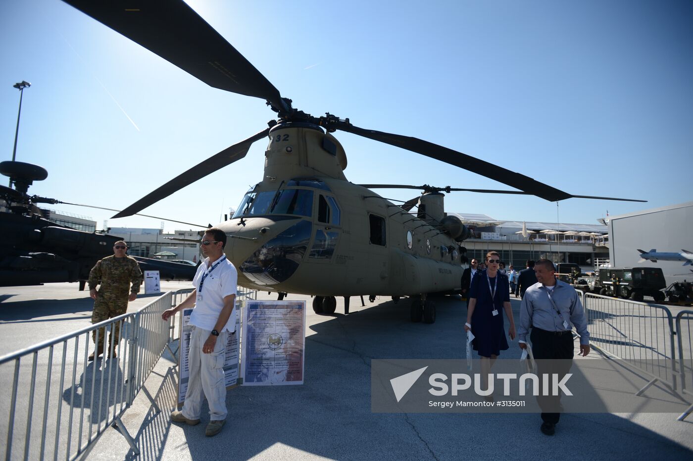 2017 International Paris Air Show at Paris-Le Bourget Airport