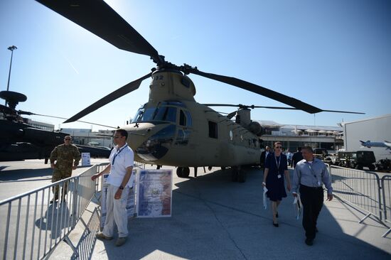2017 International Paris Air Show at Paris-Le Bourget Airport