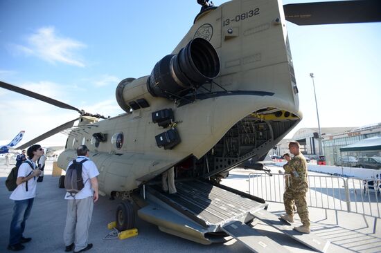 2017 International Paris Air Show at Paris-Le Bourget Airport