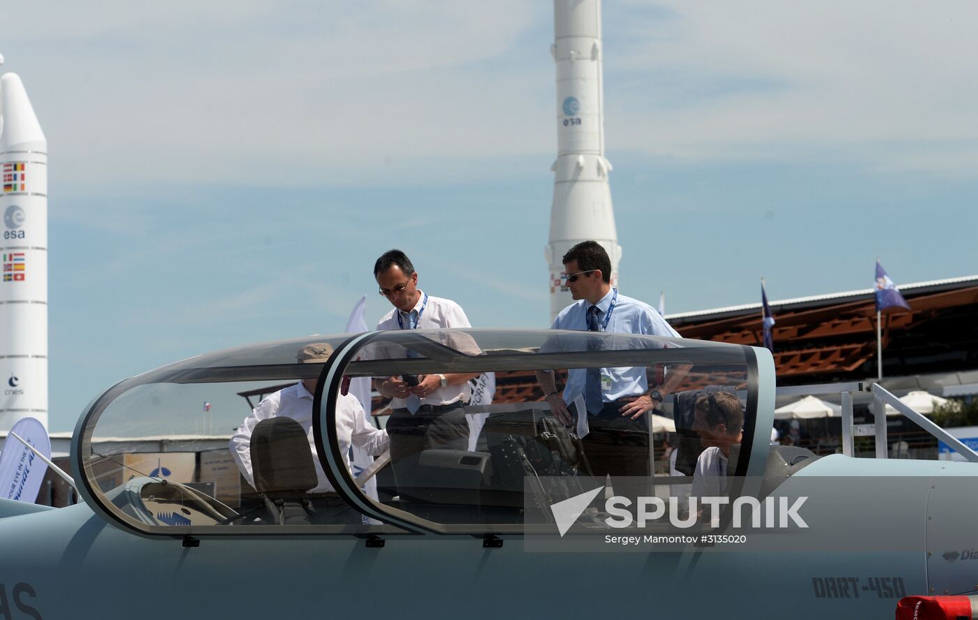 2017 International Paris Air Show at Paris-Le Bourget Airport