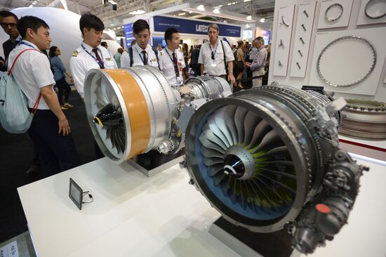 2017 International Paris Air Show at Paris-Le Bourget Airport