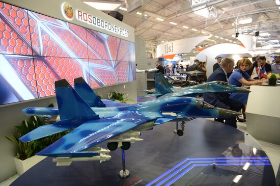 2017 International Paris Air Show at Paris-Le Bourget Airport