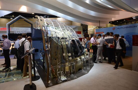 2017 International Paris Air Show at Paris-Le Bourget Airport