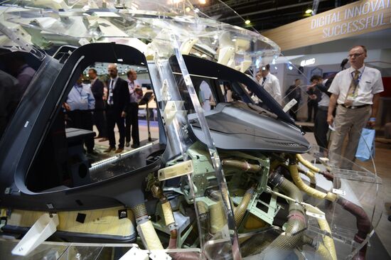 2017 International Paris Air Show at Paris-Le Bourget Airport