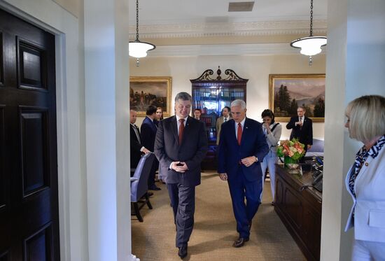 Ukrainian President Poroshenko's visit to the USA