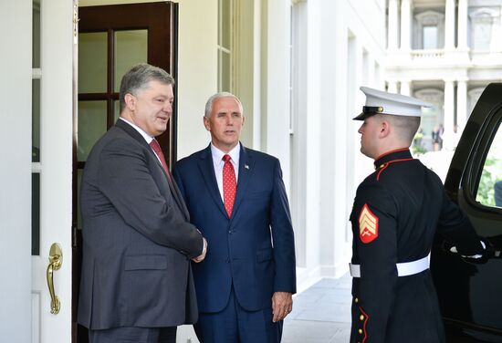 Ukrainian President Poroshenko's visit to the USA