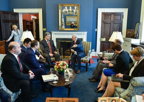 Ukrainian President Poroshenko's visit to the USA