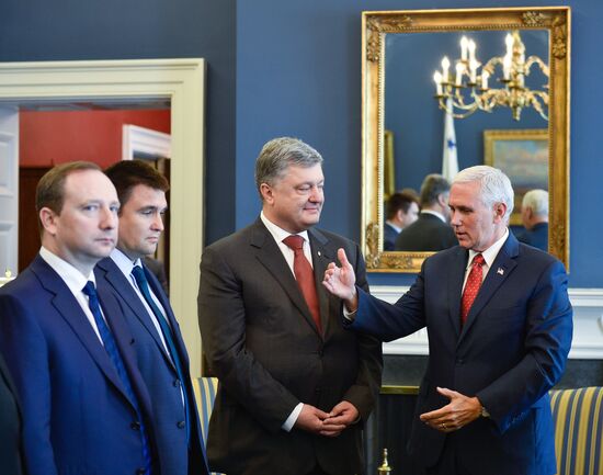 Ukrainian President Poroshenko's visit to the USA