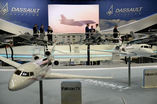 2017 International Paris Air Show at Paris-Le Bourget Airport