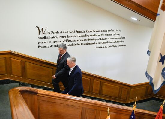 Ukrainian President Poroshenko's visit to the USA