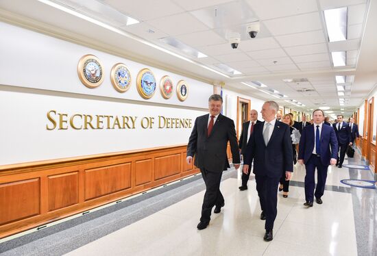 Ukrainian President Poroshenko's visit to the USA