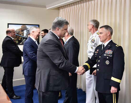 Ukrainian President Poroshenko's visit to the USA