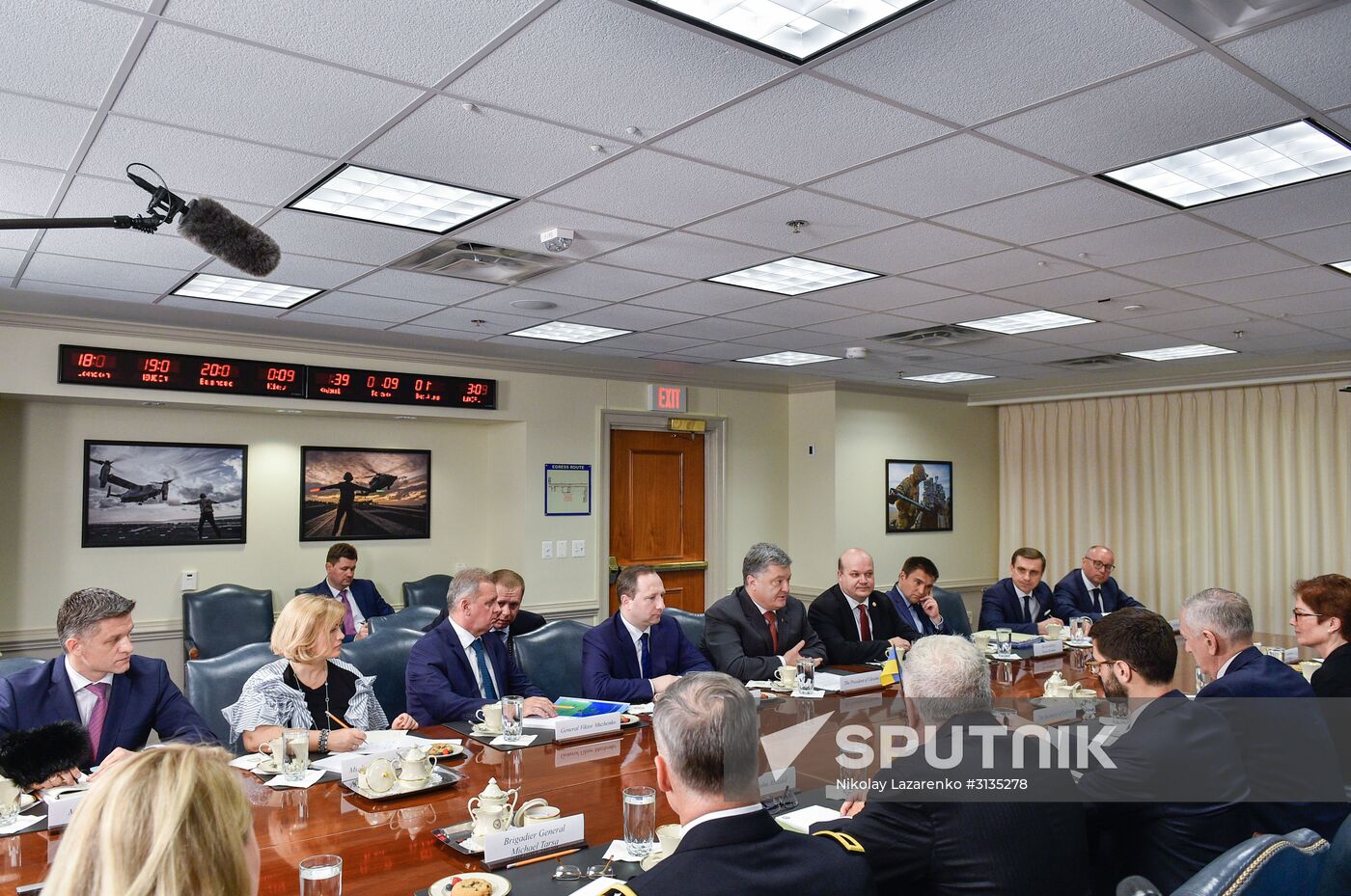 Ukrainian President Poroshenko's visit to the USA