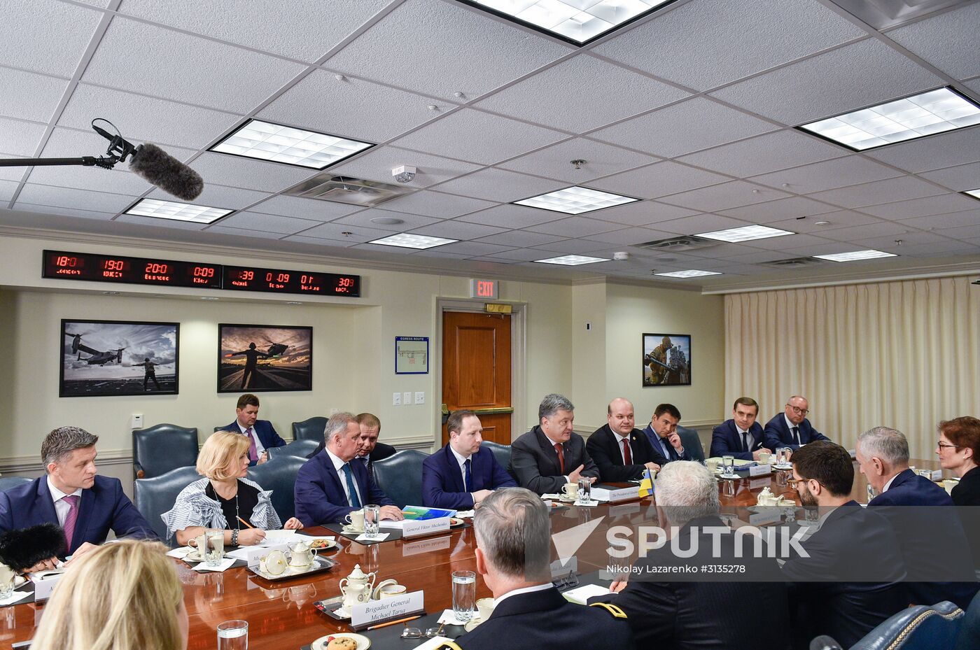 Ukrainian President Poroshenko's visit to the USA