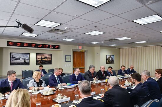 Ukrainian President Poroshenko's visit to the USA