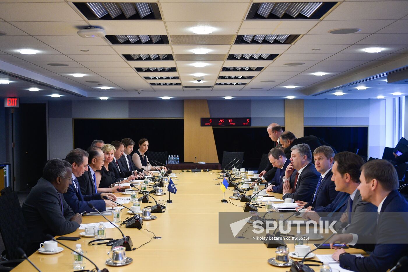 Ukrainian President Poroshenko's visit to the USA