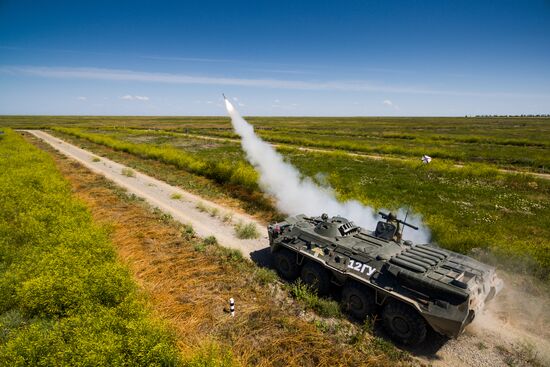 Yeisk hosts Clear Sky anti-aircraft gunners competition