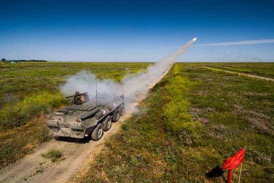 Yeisk hosts Clear Sky anti-aircraft gunners competition