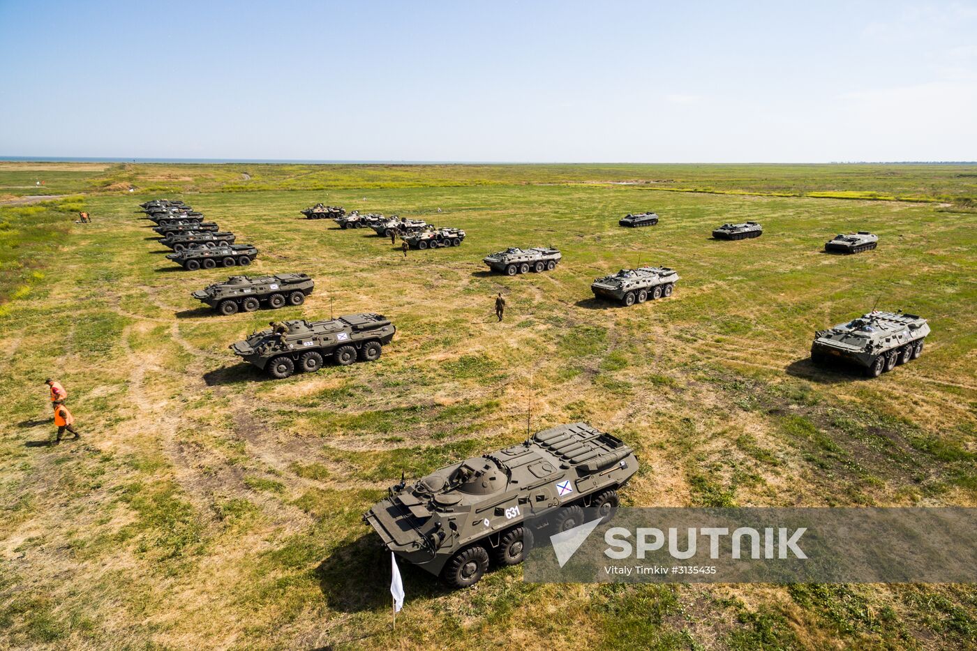 Clear Sky anti-aircraft missile troops competition in Yeisk
