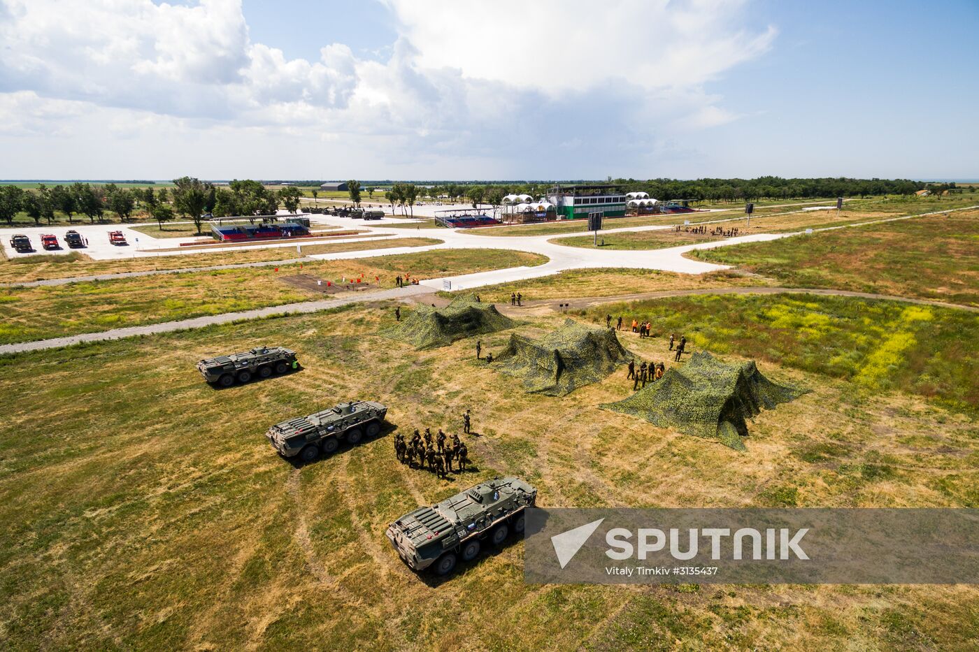 Yeisk hosts Clear Sky anti-aircraft gunners competition