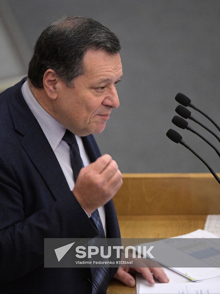 State Duma plenary meeting