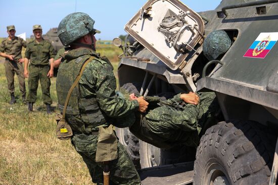 Yeisk hosts Clear Sky all-army contest of antiaircraft gunners