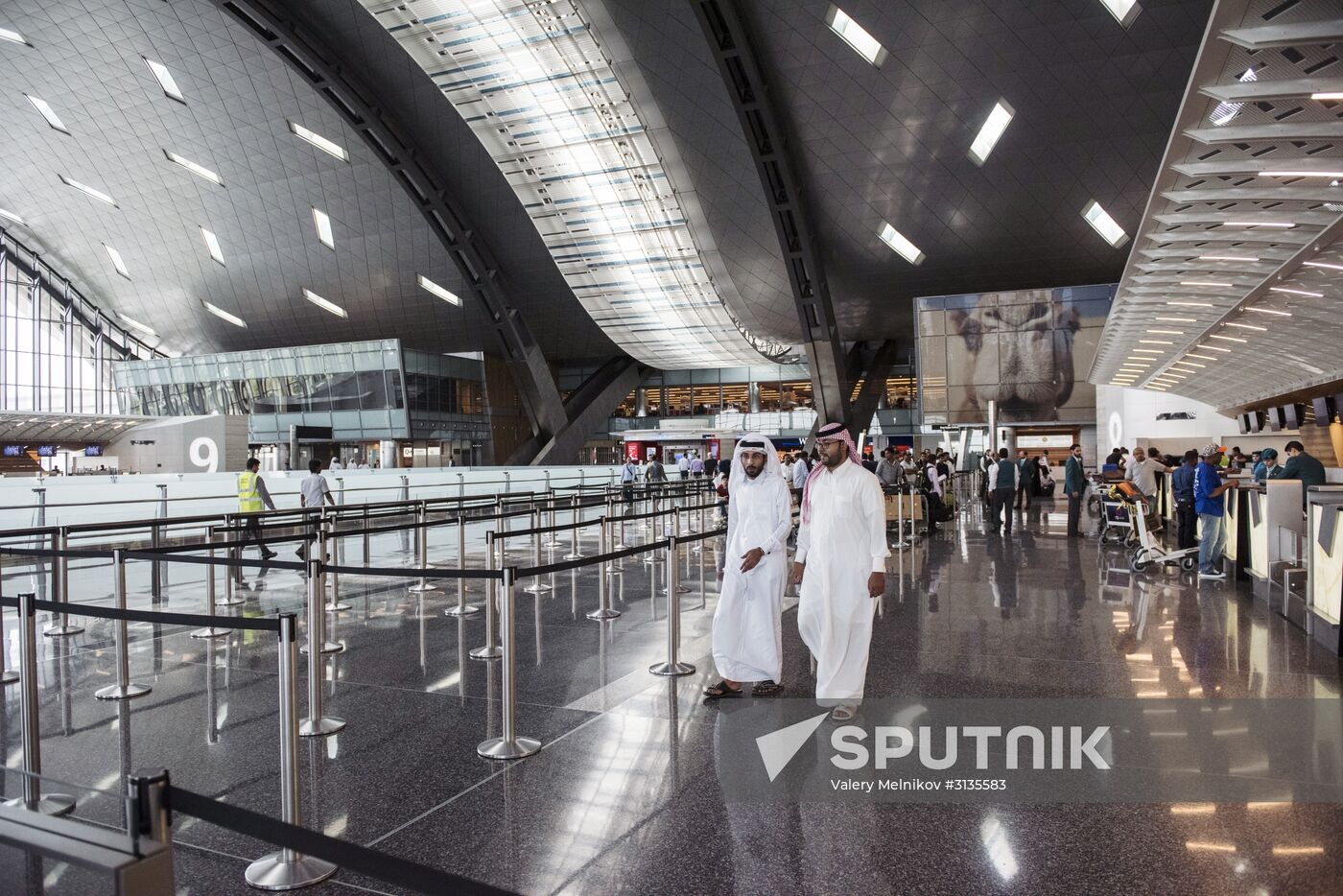 Hamad International Airport in Doha