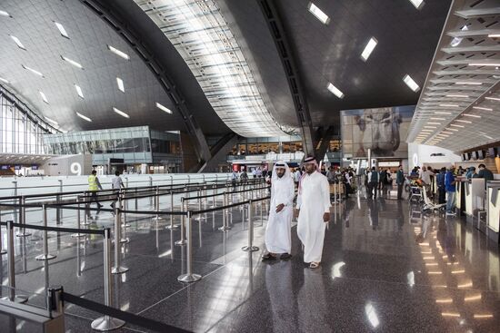 Hamad International Airport in Doha