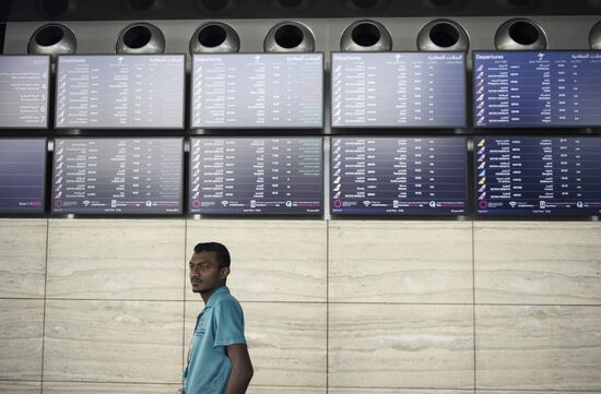 Hamad International Airport in Doha