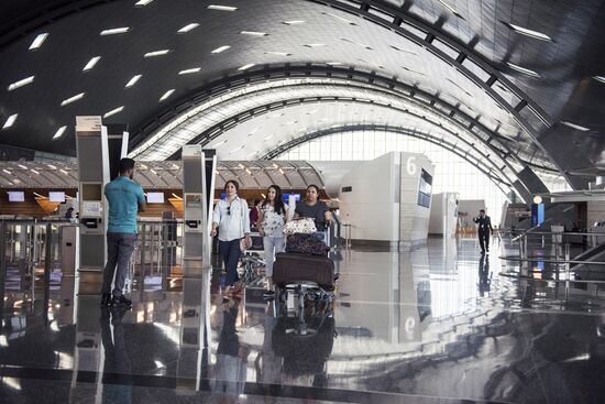 Hamad International Airport in Doha