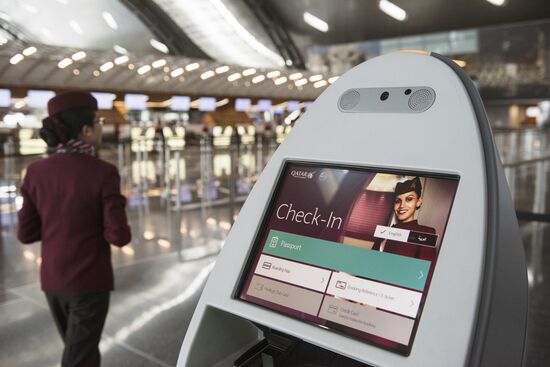 Hamad International Airport in Doha