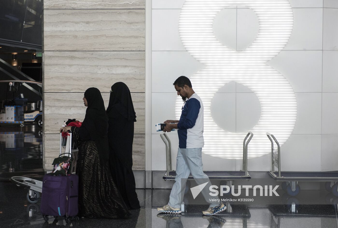 Hamad International Airport in Doha